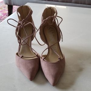 Sam and Libby pink heels NWOT 7.5